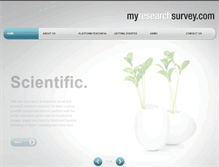 Tablet Screenshot of myresearchsurvey.com